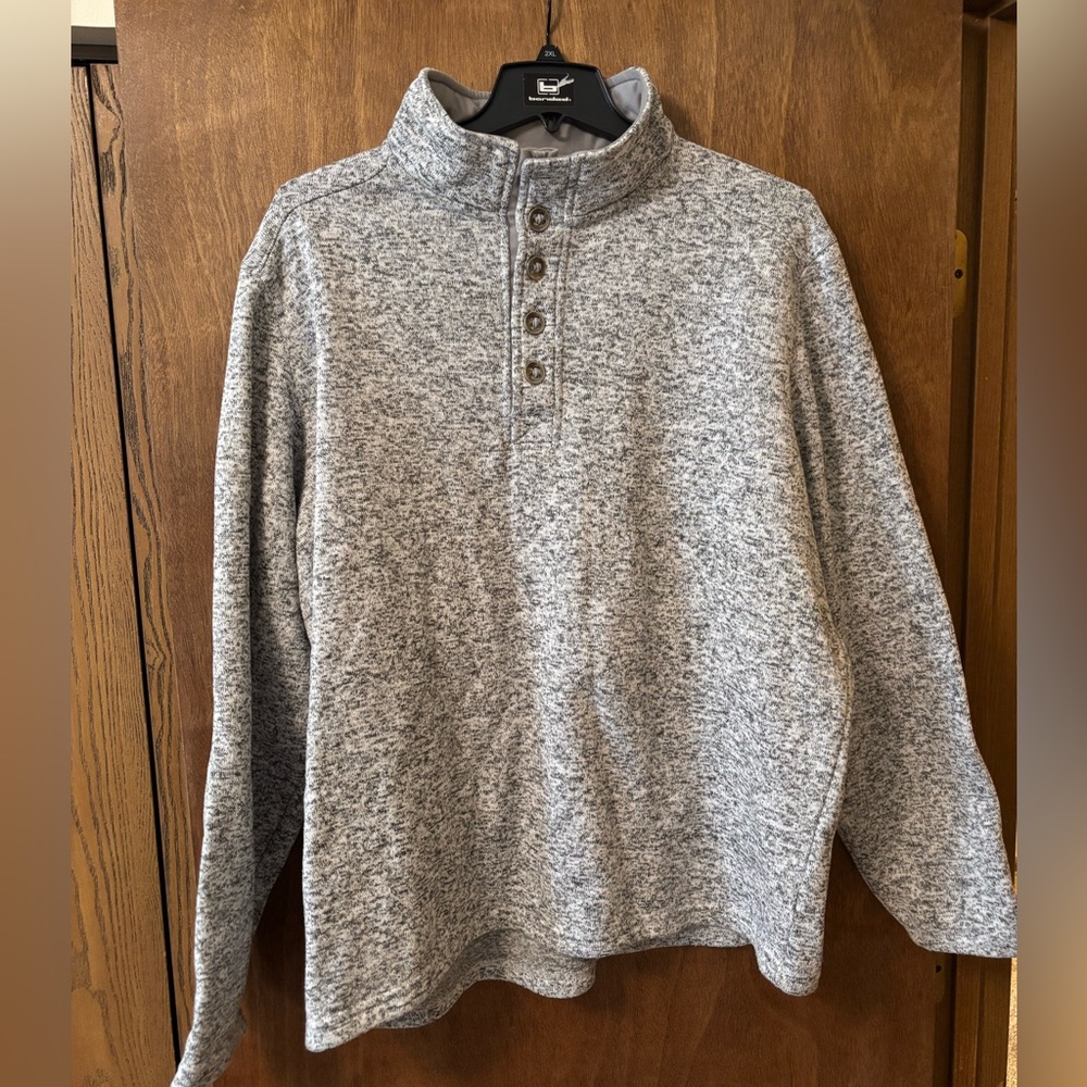 Redhead brand Heather gray sweater